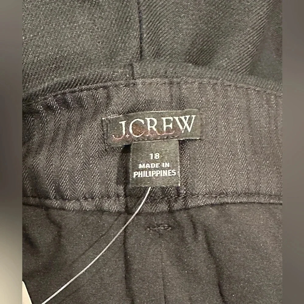 J crew Women’s Sydney pants in stretch linen blend NWT Waist: 20” Instem: 25”